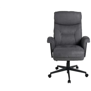 Chefsessel - grau - Materialmix - 77 cm - 116 cm - cm 77,0 | Möbel Kraft