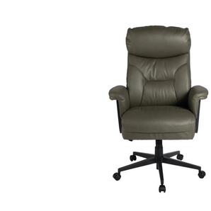 Chefsessel - grün - Materialmix - 77 cm - 116 cm - cm 77,0 | Möbel Kraft