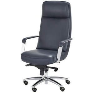 Chefsessel  Schilde ¦ blau ¦ Maße (cm): B: 65 H: 121 T: 69.0
