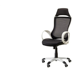 Chefsessel - schwarz - Materialmix - 64 cm - 121,5 cm - cm 64,0 | Möbel Kraft