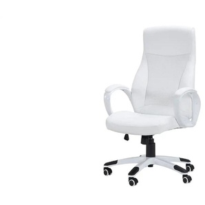 Chefsessel - weiß - Materialmix - 70 cm - 111 cm - cm 70,0 | Möbel Kraft
