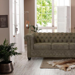 Chesterfield Sofas in Grau Preisvergleich Moebel 24