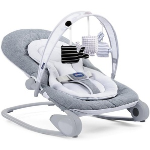 Chicco Babywippe Hoopla, Titanium, mit Spielbogen