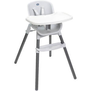 Chicco Hochstuhl Zest Plus Wooden Grey, mit abnehmbarem Tablett