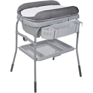 Chicco Wickeltisch Bade-/Wickelkombination Cuddle & Bubble,graphite melange