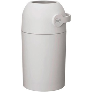 Chicco Windeleimer Odour Off , Grau , Kunststoff , 23x48x23 cm , geruchsdicht, Ein-Hand-Bedienung , Baden & Wickeln, Wickeln, Windeleimer