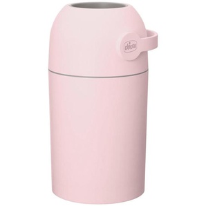 Chicco Windeleimer Odour Off, Rosa, Kunststoff, 23x48x23 cm, geruchsdicht, Ein-Hand-Bedienung, Pflegen, Wickeln, Windeleimer