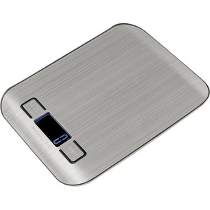 CHILITEC Digitale Küchenwaage CT KW-5, 0...5000 g, 180x140x20 mm, silber 23911