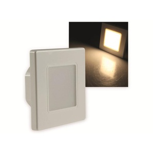 CHILITEC LED-Einbauleuchte EBL 86, 2,5 W, 3000 K, warmweiß, Rahmen cremeweiß 22566