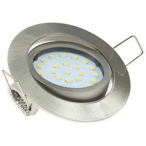 CHILITEC LED-Einbauleuchte Flat-26 EEK F, 4 W, 330 lm, 2900 K 21841