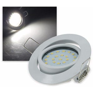 CHILITEC LED-Einbauleuchte Flat-26 EEK F, 4 W, 350 lm, 4000 K, weiß 21844