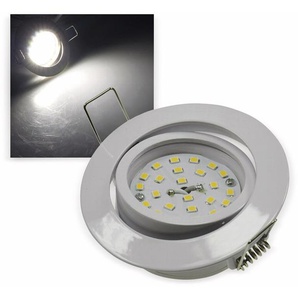 CHILITEC LED-Einbauleuchte Flat-32 EEK E, 5 W, 490 lm, 4000 K, weiß 22089
