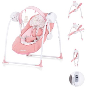 Chipolino Babywippe Lullaby klappbar Musik Schwingfunktion, Timer, Spielbogen
