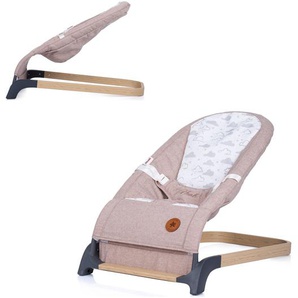 Chipolino Babywippe Noah Holzoptik Sicherheitsgurt ergonomisches Design bis 9 kg