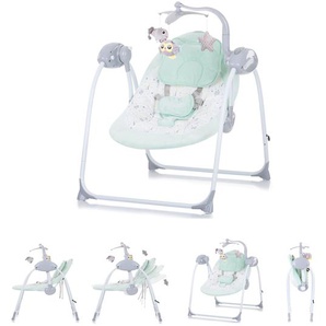 Chipolino elektrische Babywippe Hug, Musikfunktion, regulierbare Geschwindigkeit