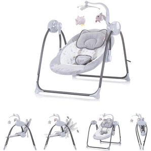 Chipolino elektrische Babywippe Hug, Musikfunktion, regulierbare Geschwindigkeit