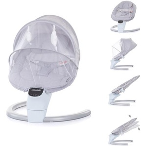 Chipolino elektrische Babywippe Yoga, Musik, Timer Fernbedienung Moskitonetz