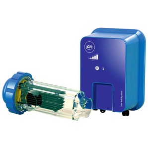 Chlordosierer GRE SCG100 blau Kartuschenfilteranlagen Salz-Elektrolyse-System