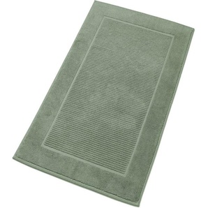 Christy Badematte Supreme, Höhe 7 mm, fußbodenheizungsgeeignet, Baumwolle, rechteckig, Premium Badematte in Luxusqualität 1000g/m², 50 x 90, 2er Set