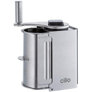 Cilio Käsereibe Deluxe, Edelstahl, Metall, 10.5x14.5x5.5 cm, Kochen, Küchenhelfer, Küchenreiben