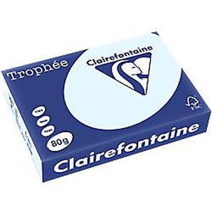 Clairefontaine Trophee DIN A4 Farbiges Papier Blau 80 g/m² 500 Blatt 4843251