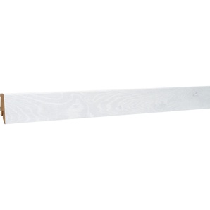Classen Clip-Fußleiste 240 cm 58 x 19 mm Eiche grau weiß GLO780304699
