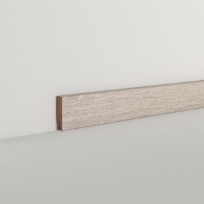 Classen Clip-Fußleiste 240 cm 58 x 19 mm Tundra Eiche hellgrau GLO780403423
