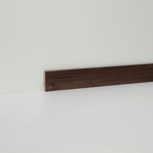 Classen Clip-Fußleiste 240 cm 58 x 19 mm Walnuss natur GLO780304497