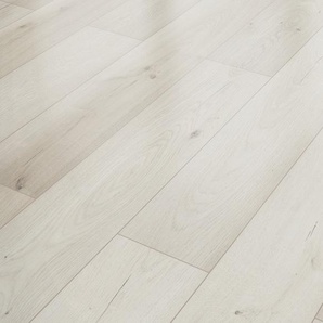 Classen Laminat Megaloc Aquaprotect 128,5 x 19,2 cm 8 mm Eiche creme mix GLO780403266