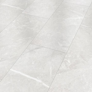 Classen Visiogrande Laminatfliese Megaloc Aquaprotect 60,4 x 28 cm Granit weiß GLO780403387