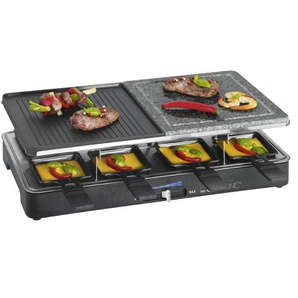 Clatronic 2 in 1 Raclette-Grill RG 3518 Grillfläche: ca. 46 x 23 cm GLO695331207