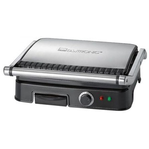 Clatronic - kg 3487 Elektro Kontaktgrill Schwarz, Edelstahl