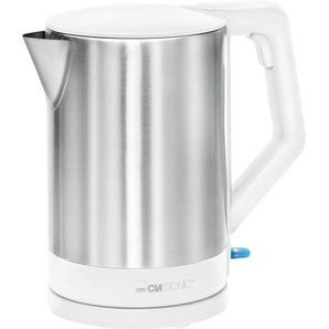 CLATRONIC Wasserkocher WKS 3692, 1,5 L, 1850 W, Cordless, weiß 263849