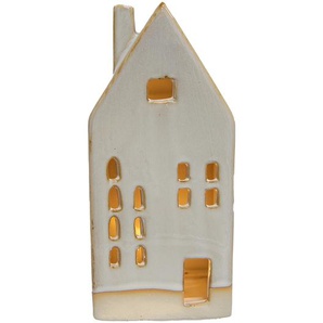 Clayre & Eef Dekoration Haus 18 cm Beige Porzellan