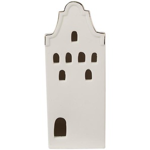 Clayre & Eef Dekoration Haus 20 cm Beige Porzellan