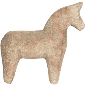 Clayre & Eef Dekoration Pferd 20 cm Braun Keramik