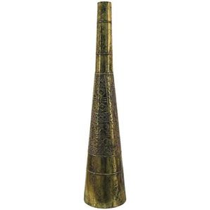 Clayre & Eef Vase Ø 20x89 cm Kupferfarbig Metall Rund Dekoration Vase