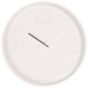 Wanduhr Metall Bürouhr Runde Wand Uhr Wohnzimmeruhr Küchenuhr Weiß ✅Ø 40 cm 
