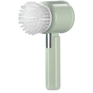 CleanMaxx Akku-Reinigungsbürste 5-teilig 13380 - grün - Kunststoff - 7 cm - 12 cm | Möbel Kraft