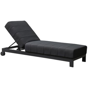 CLEMENTO Beziers Loungeliege Aluminium mit Rollen Createxx