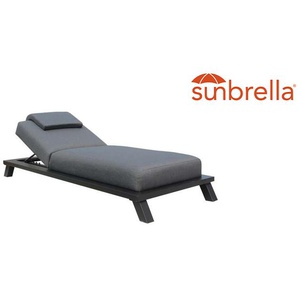 CLEMENTO Blain Loungeliege Aluminium/Sunbrella