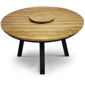 CLEMENTO Drehteller Lazy Susan Ø 40x5 cm Teak