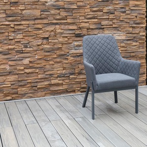 CLEMENTO Rafael Dining Sessel Aluminium/Sunbrella