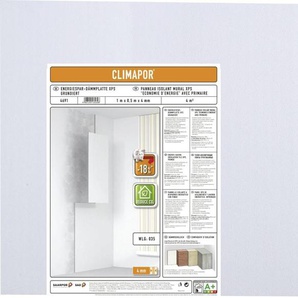 Climapor Energiespar Dämmplatte XPS, 1 m x 0,5 m x 4 mm GLO769100055