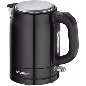 Cloer 4510 Wasserkocher Edelstahl schwarz 1L