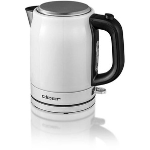 Cloer 4511 Wasserkocher Edelstahl weiß 1L