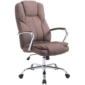 CLP Bürostuhl Xanthos V2 Stoff,braun