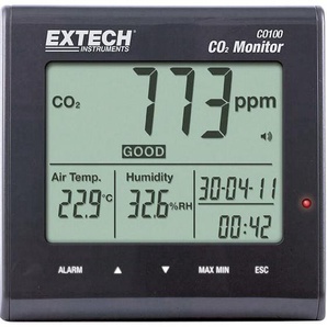 CO100 Kohlendioxid-Messgerät 0 - 9999 ppm - Extech
