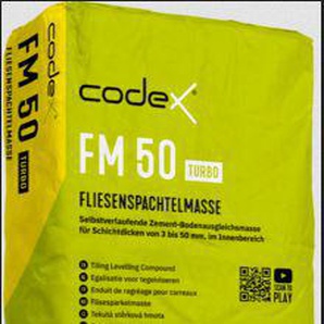 codex FM 50 Turbo Fliesenspachtelmasse - 25 kg
