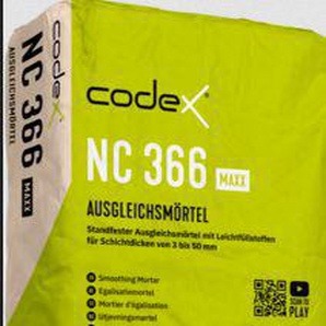 codex NC 366 Maxx Ausgleichsmörtel - 25 kg